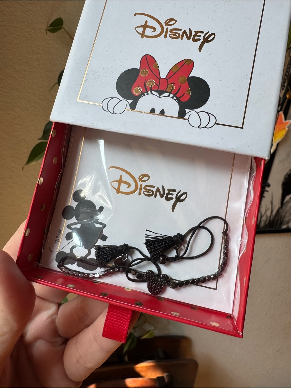 Disney Hematite Bracelet Keep New in Box Collectible